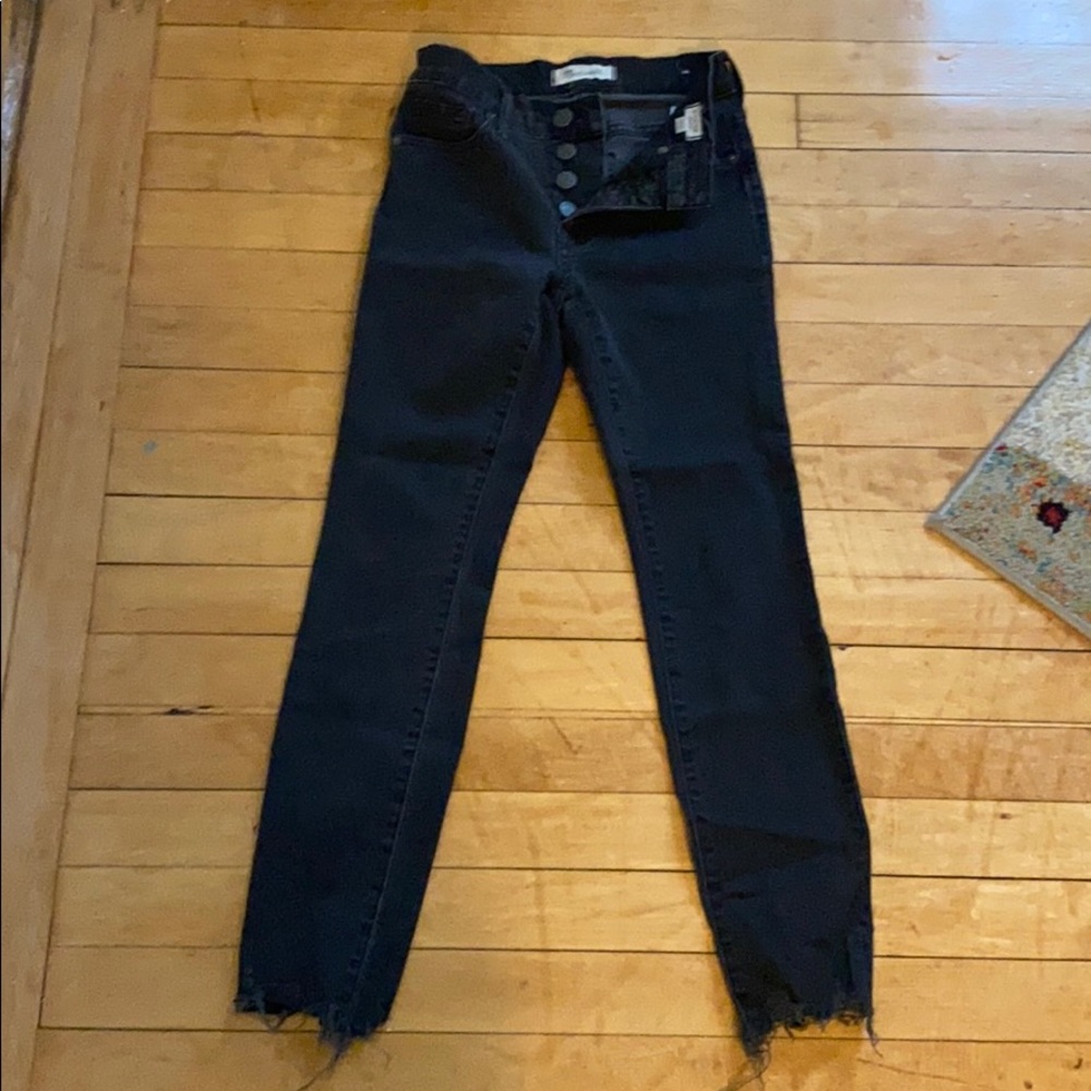 Black Madewell jeans